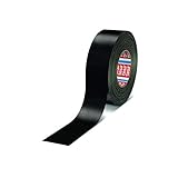 tesa band 4651 Premium leistungsstarkes Gewebeband versch. Breiten und Farben (12 mm x 50 m, schwarz)