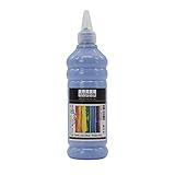 ACRYL FARBE 500 ml - Günstige Acrylfarbe Hochwertige Künstler-Malfarben Basteln (Pastellblau (Kreidefarbe Blau))