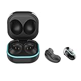 Auleset S6 SE Kopfhörer, wasserdicht, Geräuschunterdrückung, ABS, LED-Anzeige, kabellos, Bluetooth, kompatibel für Smartphones, Schw