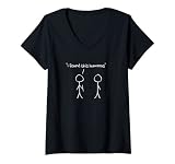 Damen Ich fand diesen lustigen witzigen Doktorwitz am Humerus T-Shirt mit V