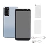 Eulbevoli Rino8 Pro HD-Bildschirm Smartphone,Ultradünnes Handy,Dual-Karten Dual-Standby-Smartphone,Gesichtserkennung Entsperrte Smartphones,512MB+4GB,Erweiterbar 128GB(grau)