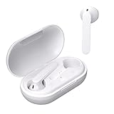 In Ear Bluetooth Kopfhörer, Haowolf Kabellose Hochleistung Kopfhörer mit Mikrofon, Wasserdicht, HD-Stereo, 30 Stunden Spielzeit und Touch Funktion für Sport/Reise Inkl. Ladebox