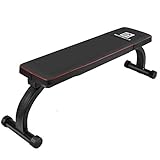 SXXYTCWL Gewicht Bench Flach-Übungs-Eignung Sitz Sit Up Bench Bauchkrafttraining Bank mit Stahlrahmen Universal-Standard-Versatile Black jiany