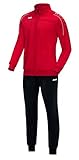 JAKO Herren Trainingsanzug Polyester Classico, rot, L, M9150