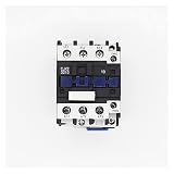 Jgzwlkj Schütz CJX2-3210 LC1-D32 AC Schütz 32A 3 -Phase 3-polig 38 0V 220V 110V 36V 24V 50/60 Hz-Hutschiene montiert 3P + 1Nr. Normales Öffnen (Color : CJX2-3210 220V)