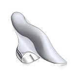Geometrische einzigartige Mode-Statement Vollfingerring für Frauen für Teenager 925 Sterling Silb