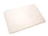 Petbed 100x75 beige mit Umsäumung Hundedecke Hundebett Haustierdeck