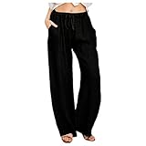 NP Frauen Harem Hosen kalten Taille lose Hose breite Beinhose lose S