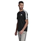 adidas Herren M 3s Sj T Shirt, Schwarz/Weiß, XL EU