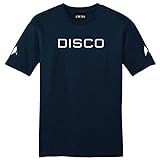 Star Trek Discovery Disco Herren T-Shirt, kurzärmelig, Größe L, Marineb