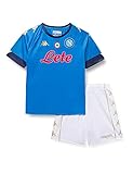 SSC Napoli Heim Set Kit für Rena Home Euro Kinder 2020/2021, HIMMELBLAU-INTENSIVBLAU, 4 J