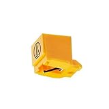 Audio Technica ATN91 Konischer Stylus (Ersatzstift für diese Phono-Patronen: AT91 und AT3600), Gelb