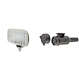 HELLA 2ZR 002 985-261 Rückfahrleuchte - 12/24V - Anbau - Stecker: Flachstecker & 8JA 005 951-041 Stecker - 12V - 13-polig