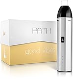 LYTE PATH Vaporizer | Höchste Qualität aus Bayern | Verdampfer für Kräuter | Keramik-Kammer | Einfache Bedienung | mit Glasmundstück | Aluminium Gehäuse | Design LYTE Deutschland | Nik