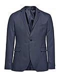 JACK & JONES Herren Jjroy Blazer Noos Anzugjacke, Blau (Dark Navy Detail:Slim Fit), (Herstellergröße: 54)