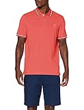 bugatti Herren 8150-55001 Poloshirt, Rot (Koralle 940), Medium (Herstellergröße: M)