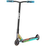 Albott Pro Stunt Scooter - Kickscooter Funscooter mit ABEC 9 Kugellagern und 110mm Aluminium Wheels, Tretroller, Roller für Jungen Intermediate Pro ab 8 Jahren (Rainbow)