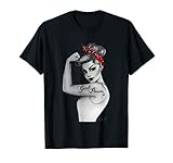 Girl Power modern Rosie, Pin Up Art by Anne Cha Mädchenpower T-S