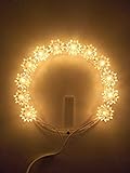 Aureola Leuchtende elektrische Krone Durchmesser 14 cm Leuchtende Sternenfiguren für Madonnen, Heilige Fig