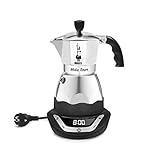 Bialetti 6093 Espressokocher, Aluminium, 300 milliliters, Silb