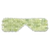 Almencla Komfortable Heiß oder Kalt Jade Schlaf Maske für Entspannung Geschwollene Augen Heathy Migräne Relief Beruhigen Auge Müdigkeit Schönheit - Große sp