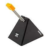 Fnatic | Gaming-Maus-Bungee-Kabelmanagement-System für alle gängigen Mauskabel, PC-Maus-Kabelständer, Gummifüße, verstellbare Feder, Schwarz/Orange, 240 g, 9,7 x 5,5 x 7,1