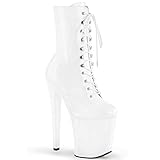 Pleaser XTREME-1020 Wht Pat/Wht UK 3 (EU 36)