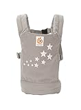 Ergobaby Puppentrage Kinder-Spielzeug, Galaxy Grau Tragetasche für Baby Puppe, 100% Baumw