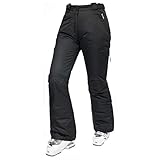 Trespass Damen Skihose Lohan, Schwarz, XXL