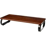 Amazon Basics - Holz-Monitorständer, Computer-Erhöhung, W