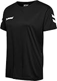 hummel Damen CORE Poly Tee Woman S/S T-Shirts, Schwarz, M