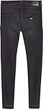 Tommy Jeans Damen SOPHIE LR SKNY ANKLE CSBBS Hose, Ceasar Bk Bk STR, W28 / L32