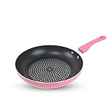 Antihaftbeschichtete Kleine Pfanne aus Kupfer Nichtstick-Bratpfanne - kratzfester Körper aus Aluminiumlegierung mit Induktionsboden, Geschirrspülmaschine Kleiner Saucentopf Topf mit Deckelp