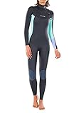 Rip Curl Dawn Patrol Long Sleeve Chest Zip Wetsuit 4/3mm Woman 4