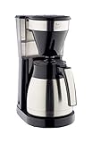 Melitta 1023-10 EasyTop Therm Steel Filterkaffeemaschine, Edelstahl, Kunststoff schw