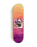 DRIP Skateboards - Drip Sunset Skull Skateboard Deck (versch. Breiten) + Griptape/Hochwertiger Canadian Maple! 7.75' / 7.875' / 8.00' / 8.125' / 8.25' / 8.375' / 8.50' (8.125)