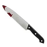 Widmann 09653 - Blutiges Messer, Länge circa 30 cm, Waffe, Psychopath, Mottoparty, Karneval, Hallow