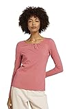 TOM TAILOR Damen 1023925 Basic T-Shirt, 11183 - Cozy Pink, M