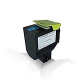 Print-Klex Tonerkartusche Cyan kompatibel für Lexmark 3.000 Seiten CX410de CX410dte CX410e CX510de CX510dhe CX510dthe CX 410 de CX 410 dte CX 410 e CX 510 de CX 510 dhe CX 510 dthe 802HC Cyan C