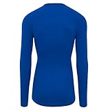 Thermowave Progressive Sport Langarm Unterhemd Männer, Leichte Unterhemd Langarm Laufshirt, Quick Dry Unterwäsche Sport Langarm für Herren, Baselayer Herren Laufen Fahrrad Skifahren - Nautica, L