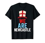 We Are Newcastle England Flag Sports T-S