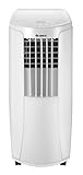 Gree Mobile Klimaanlage Klimagerät Ventilator (2,1 kW, 7165 BTU/h, 16-30 °C Temperatur, Sleep Mode Funktion) Energieklasse A, Fernbedienung,Farbe: w