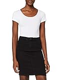 VERO MODA Damen VMMAXI My SS Soft U-Neck NOOS T-Shirt, Weiß Bright White, 38 (Herstellergröße: M)