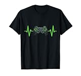 Gamer Heartbeat Videospiele Gaming Zocker Jungen Teenager T-S