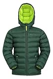 Mountain Warehouse Seasons Gepolsterte Jacke für Kinder, geeignet für alle Jahreszeiten - wasserdichte Winterjacke, leicht & warm Khaki 7-8 J