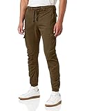Urban Classics Herren Cargo Jogging Pants Hose, olive, XL