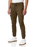 Urban Classics Herren Cargo Jogging Pants Hose, olive, L