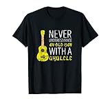 Never underestimate an old man with a ukulele T-S
