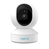 Reolink 5MP PTZ Überwachungskamera WLAN Kamera Innen, 355°/50° Schwenkbare WiFi IP Kamera Indoor mit 3X Optischem Zoom, 2,4/5,0 GHz WiFi, Pan Tilt, 2-Wege-Audio, E1 Z