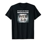 Ethereum WEB 3 Blockchain-Technologie dezentralisieren Crypto Tee T-S